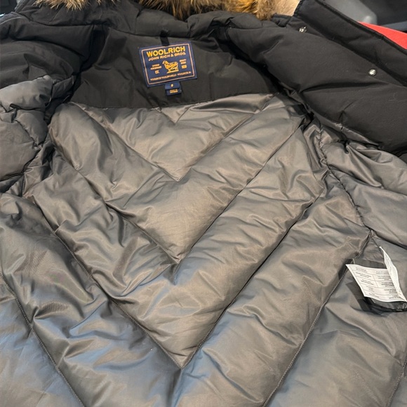 Woolrich Arctic Parka w/ Detachable Fur, SZ S, Black - Picture 2 of 6
